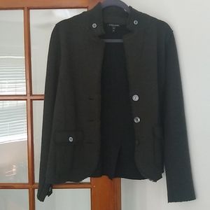 Eileen Fisher Forest Green Blazer - Like New!